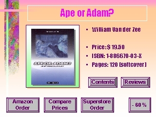 You have selected 'Ape or Adam?'